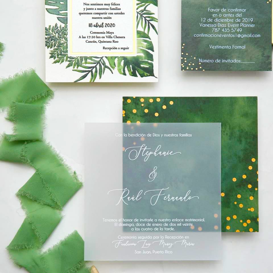 Wedding invitation design W9 by EM's Graphic Studio
